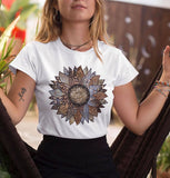 Abstract Sunflower 2 - Sublimation Transfer