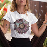 Abstract Sunflower - Sublimation Transfer
