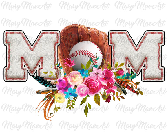 Mom baseball- Sublimation Transfer