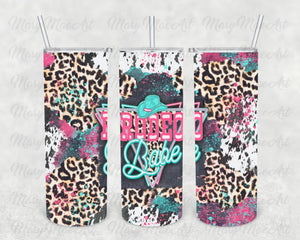 Rodeo Babe, 20 oz. Skinny Straight, Sublimation Transfer