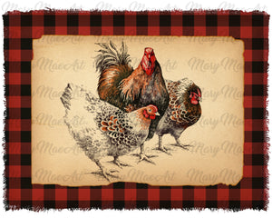 Chickens- Sublimation Transfer