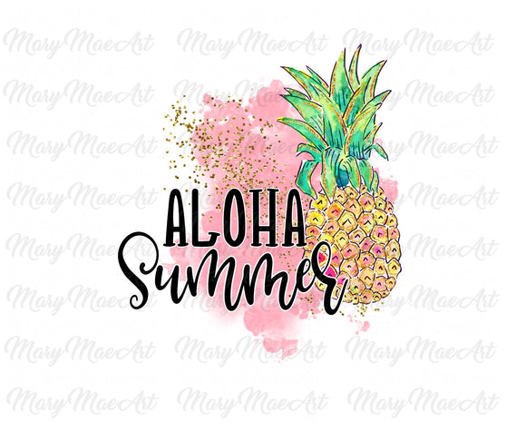 Aloha Summer - Sublimation Transfer