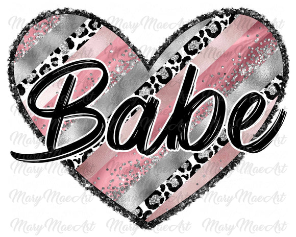 Babe heart - Sublimation Transfer
