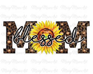 Blessed Mom - Sublimation Transfer