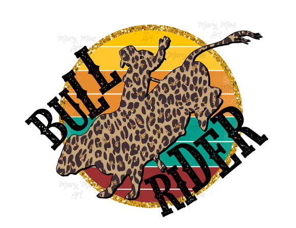 Bull Rider - Sublimation Transfer