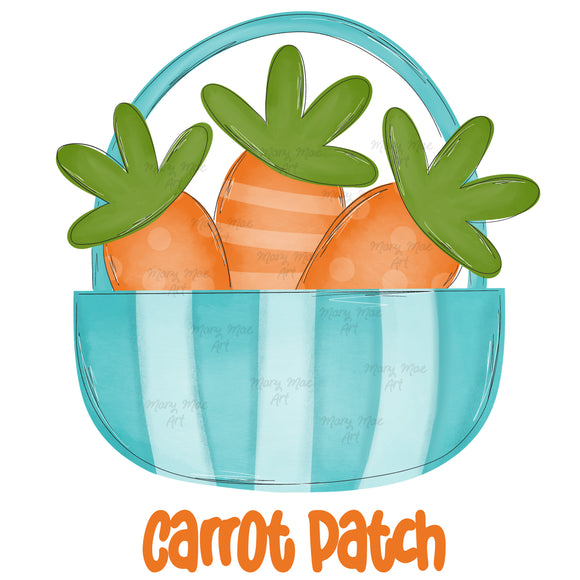 Carrot Patch - Sublimation Transfer