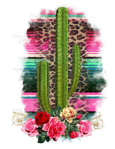 Cactus roses - Sublimation Transfer