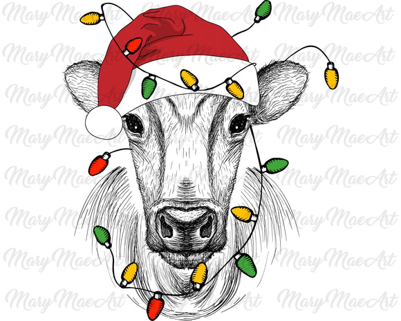 Cow Christmas - Sublimation Transfer