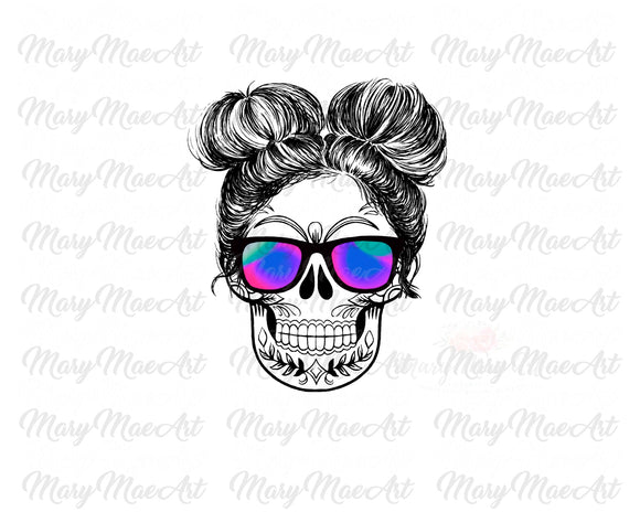 Colorful Skull - Sublimation Transfer