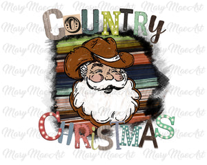 Country Christmas  - Sublimation Transfer