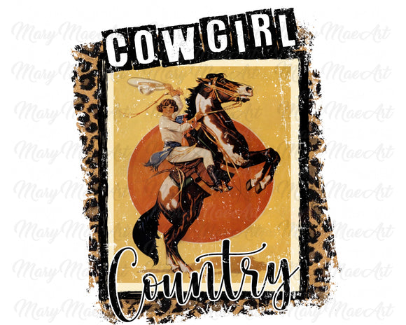 Cowgirl Country - Sublimation Transfer
