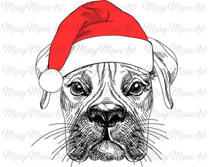 Dog santa - Sublimation Transfer