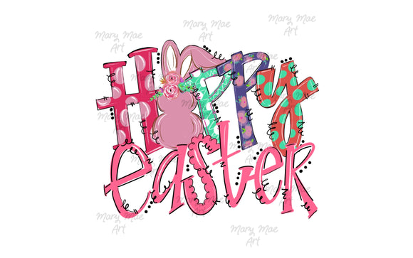 Happy Easter- Sublimation Transfer