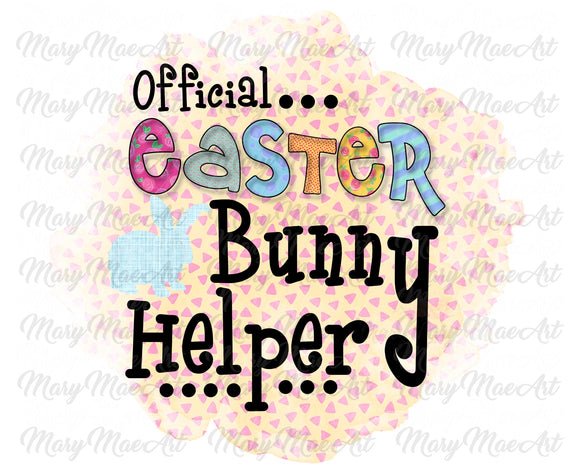 Easter Bunny Helper - Sublimation Transfer