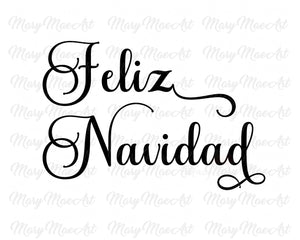 Feliz Navidad - Sublimation Transfer