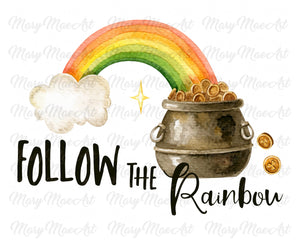 Follow the Rainbow - Sublimation Transfer