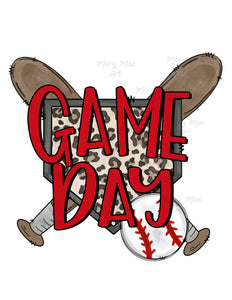 Game Day Baseball - Sublimation Transfer