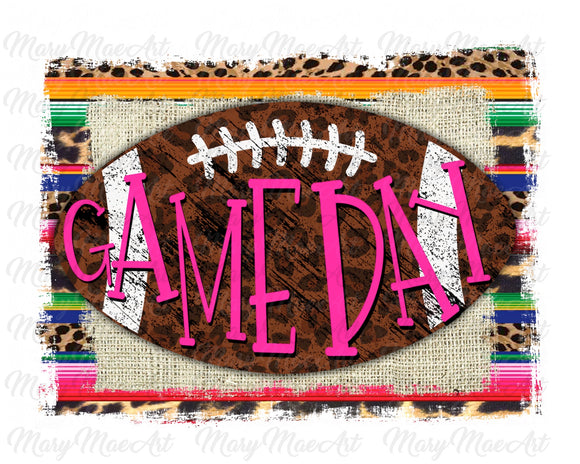 Game Day Football - Sublimation Transfer