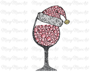 Wine glass of gems - Sublimation Transfer