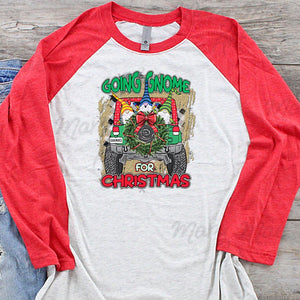 Gnome Gnome for Christmas Jeep Sublimation Transfer