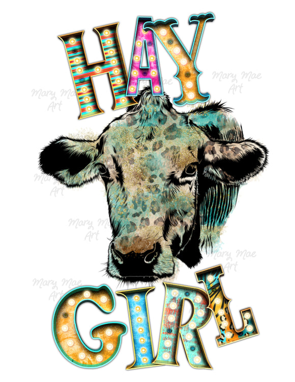 Hay Girl - Sublimation Transfer