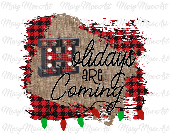 Holidays are coming - Sublimation Transfer