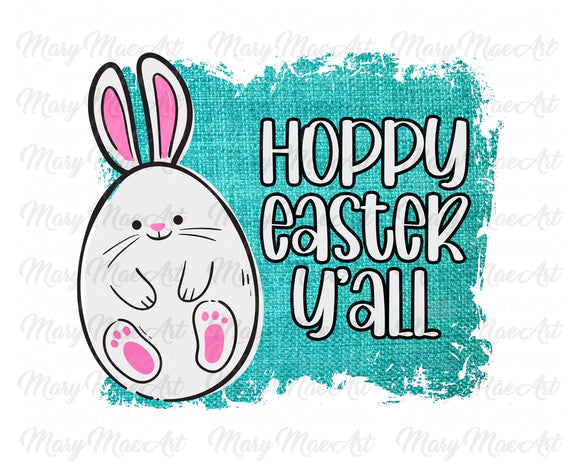 Happy Easter Y'all - Sublimation Transfer
