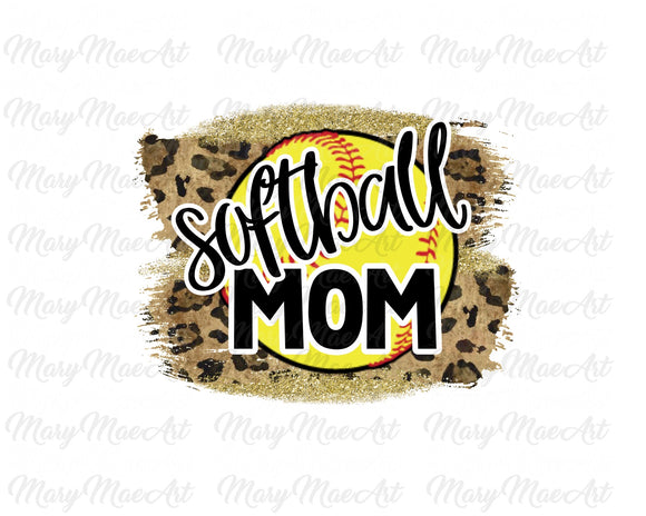 Softball Mom - Sublimation Transfer