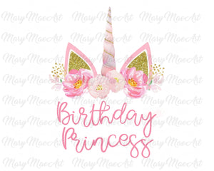 Birthday Princess - Sublimation Transfer