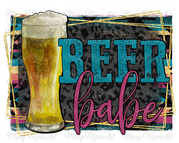 Beer Babe - Sublimation Transfer