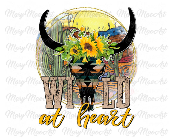 Wild at Heart - Sublimation Transfer