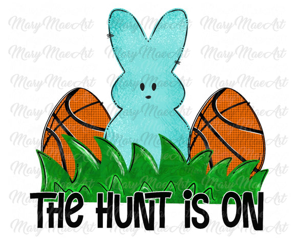 The Hunt Is On, Basketball - Sublimation Transfer