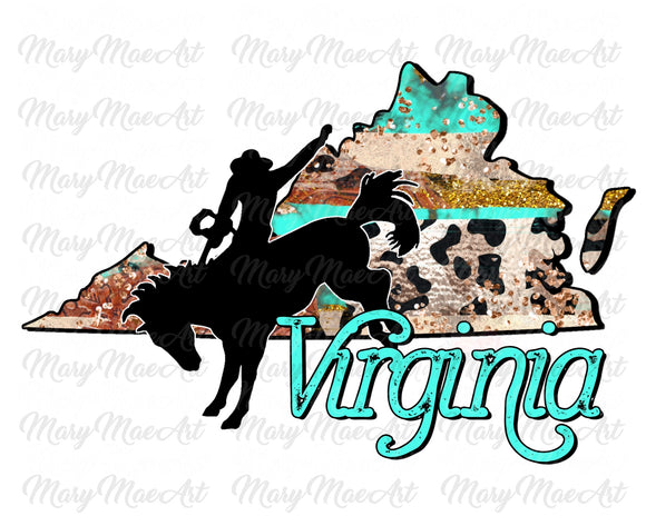 Virginia - Sublimation Transfer