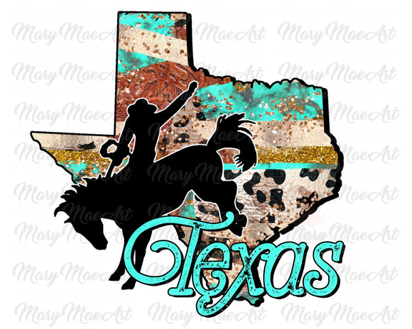 Texas - Sublimation Transfer