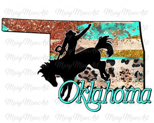 Oklahoma - Sublimation Transfer