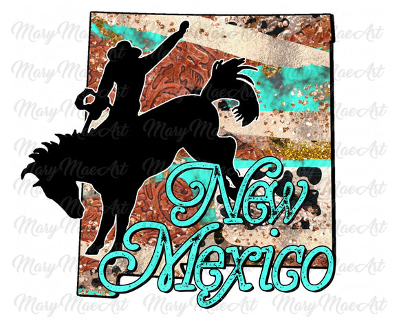 New Mexico - Sublimation Transfer