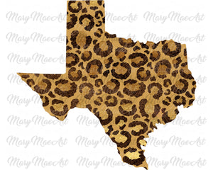 Texas Leopard - Sublimation or HTV Transfer