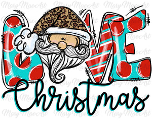 Love Christmas - Sublimation Transfer