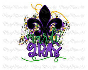 Mardi Gras - Sublimation Transfer