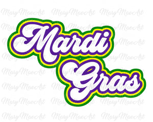 Mardi Gras - Sublimation Transfer