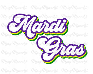 Mardi Gras - Sublimation Transfer