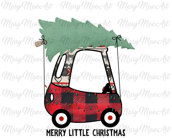 Merry Little Christmas - Sublimation Transfer