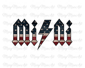 Patriotic Mini - Sublimation Transfer