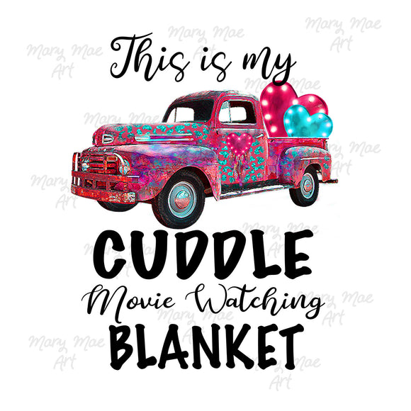 My Cuddle Blanket 3 Sublimation Transfer