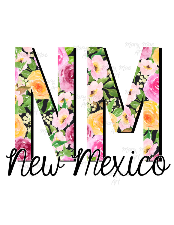 New Mexico - Sublimation Transfer