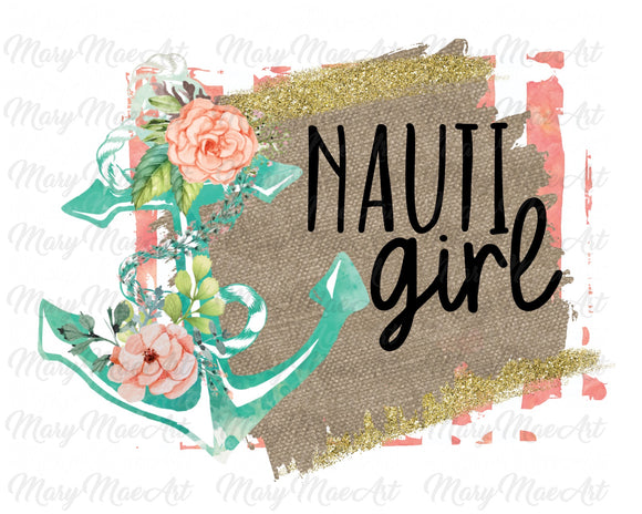 Nauti Girl - Sublimation Transfer