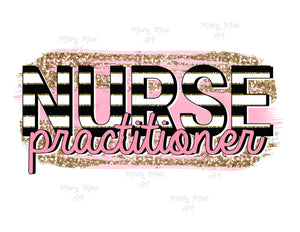 Nurse Practitioner - Sublimation Transfer
