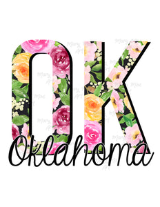 Oklahoma - Sublimation Transfer