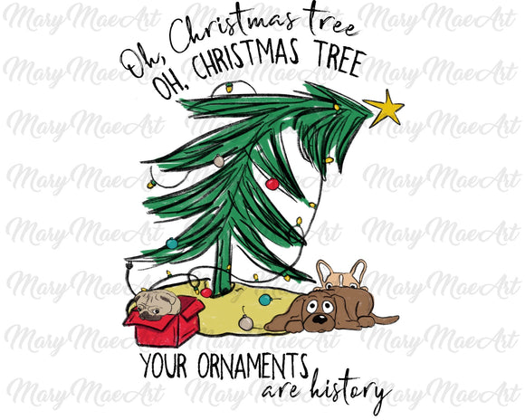 Oh Christmas Tree - Sublimation Transfer