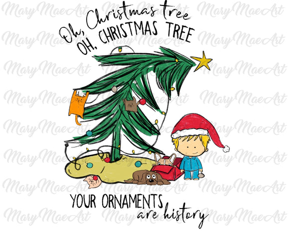 Oh Christmas tree- Sublimation Transfer